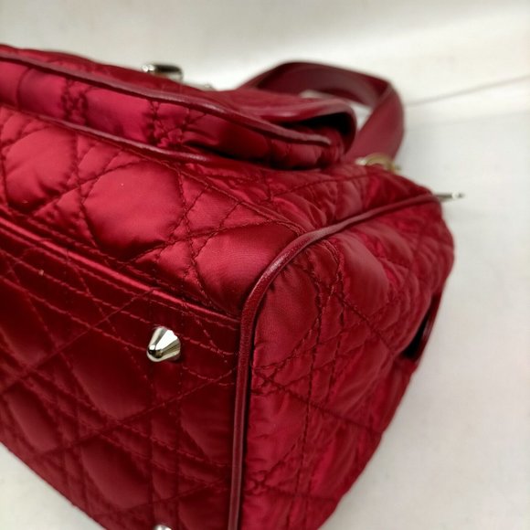 Christian Dior Hand Bag Red Nylon 2237131 - Picture 6 of 9